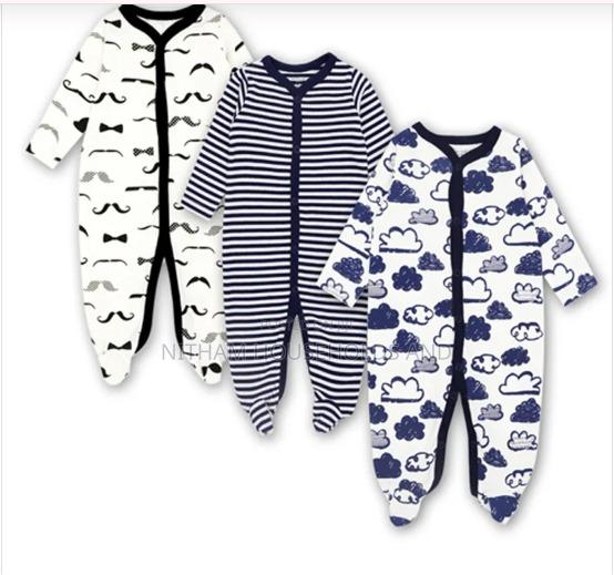 3 PCS Set High Quality Cotton Baby Rompers/Baby Sleep Suits(0-12 MNTHS