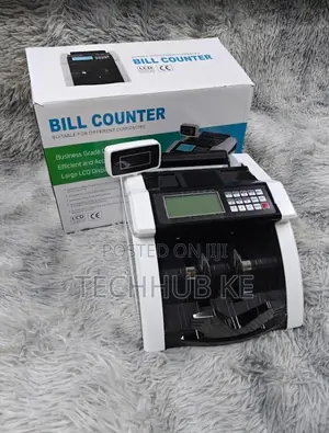 Cash Counting Machine Automatic Money Counter With LCD Display
