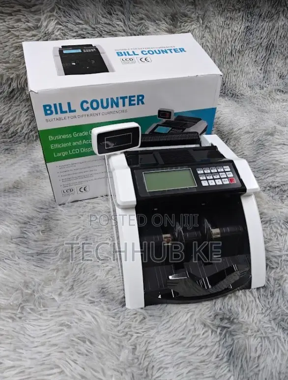 Cash Counting Machine Automatic Money Counter With LCD Display