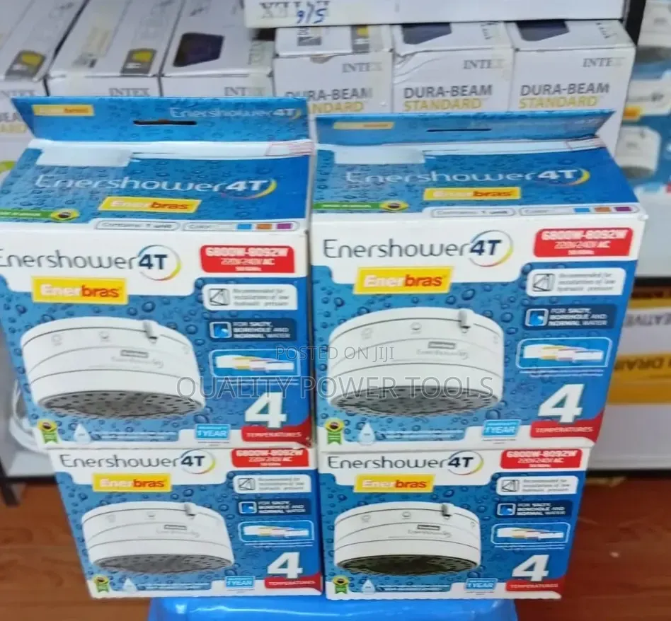 Enerbras Enershower 4t Instant Electric Shower Head Heater 