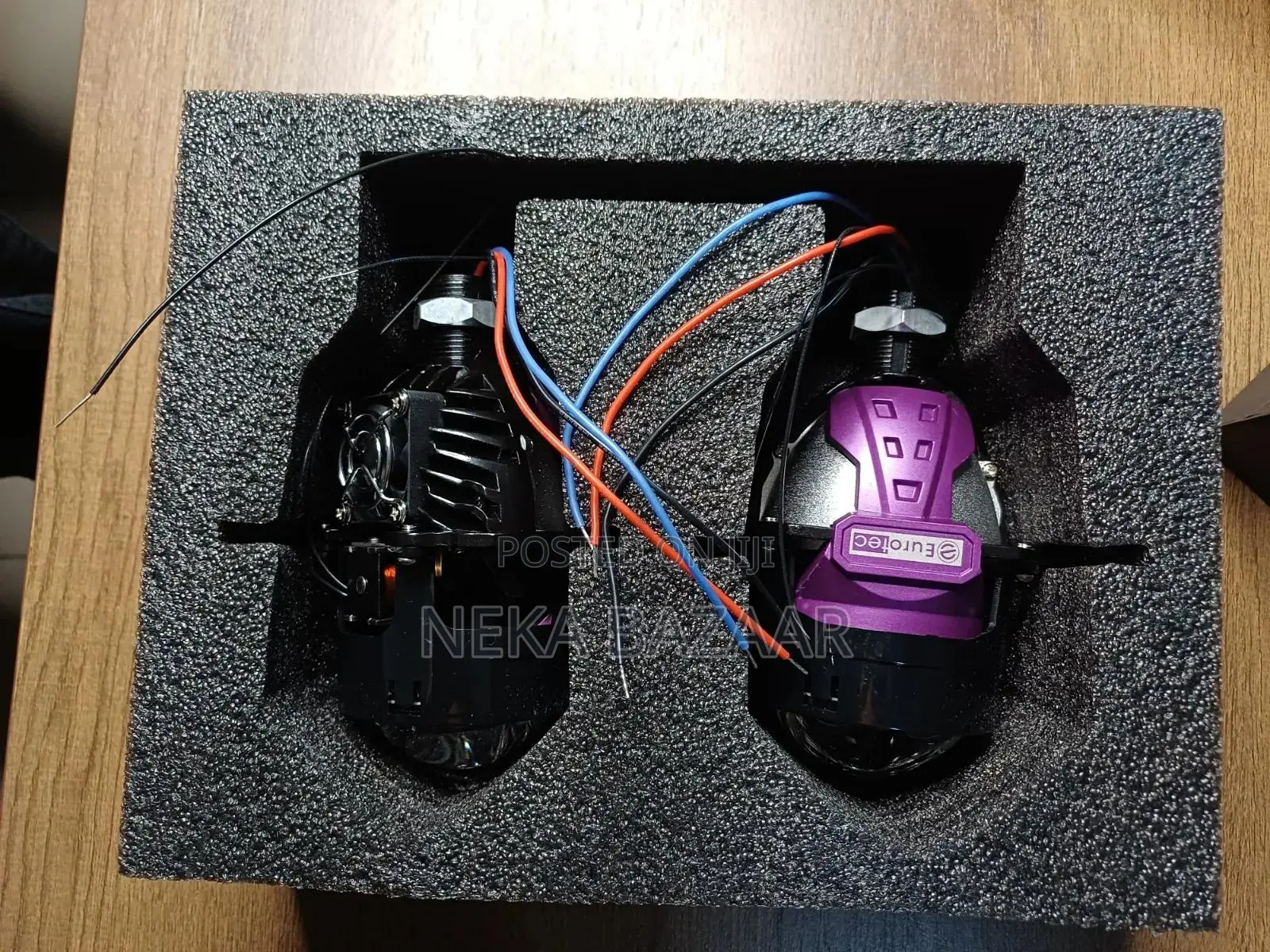 Double Laser Led Car Projector Light