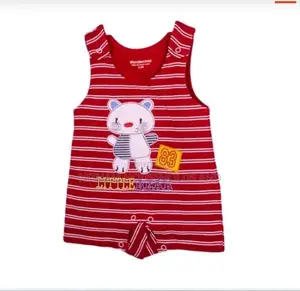 2 PC Dungaree Set( White T-Shirt and Dungaree)