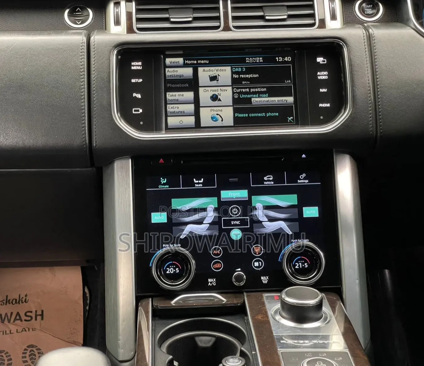 Land Rover Range Rover Vogue 2013 Matt Black