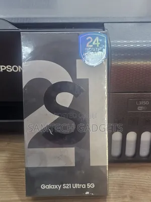 New Samsung Galaxy S21 Ultra 5G 256 GB Silver
