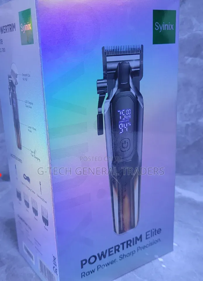 Syinix Powertrim Elite Professional Cordless Hair Clipper.