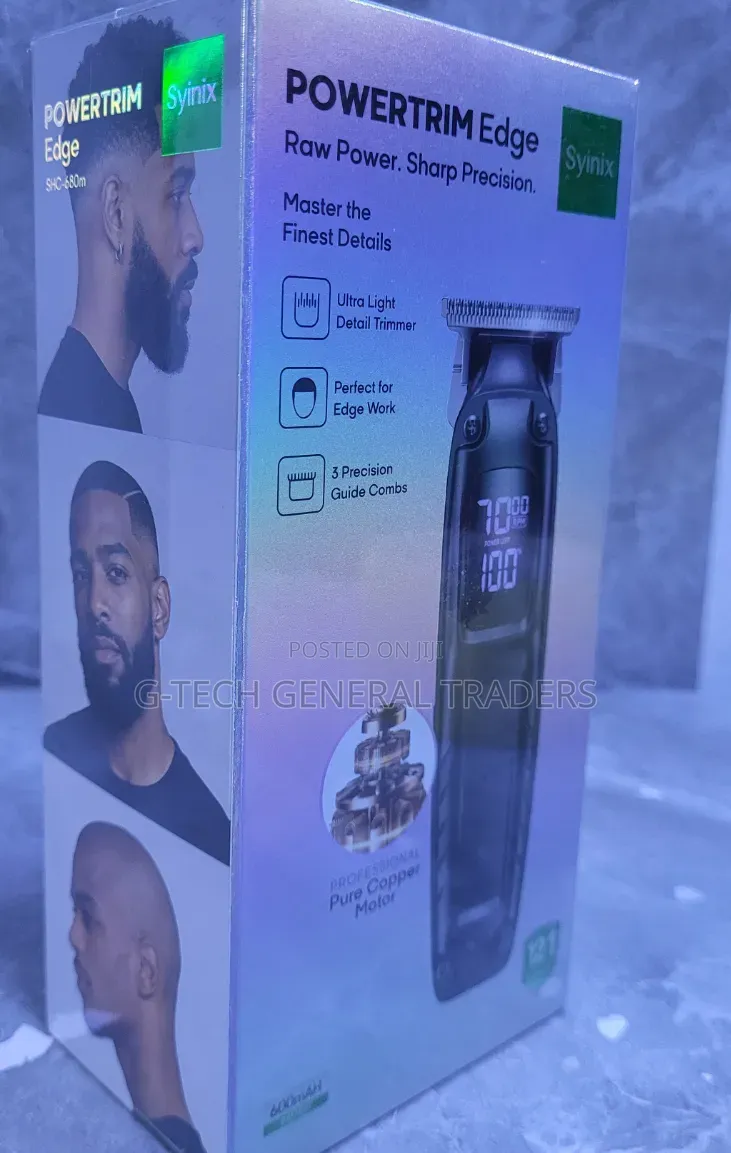 Syinix Powertrim Edge
Cordless Hair Trimmer SHC-680m
