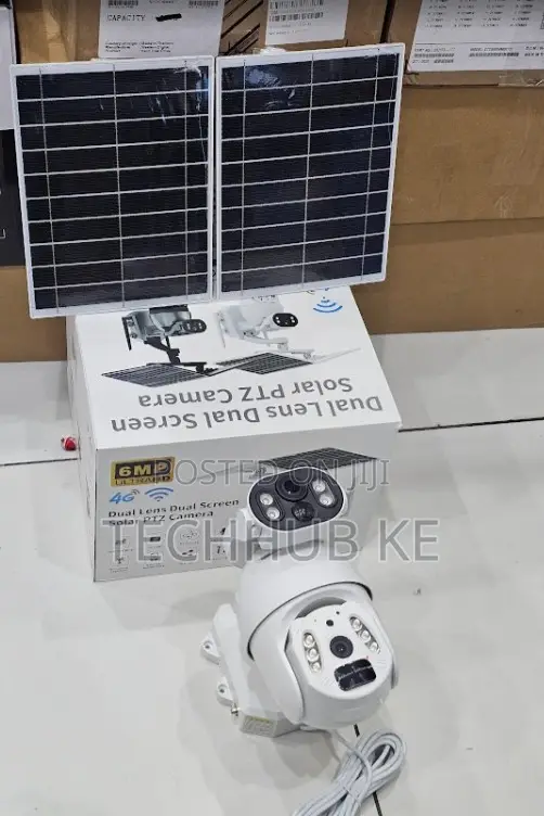 4g Smart Solar Powered Security Camera 360° Remote Monitoring CCTV