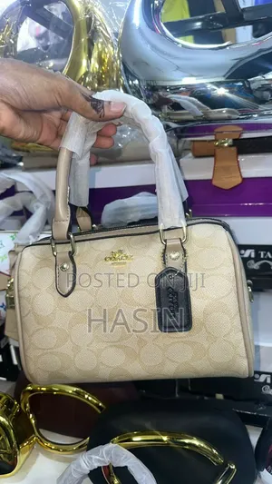Coach Rowan Satchel Bag – White | Brand New