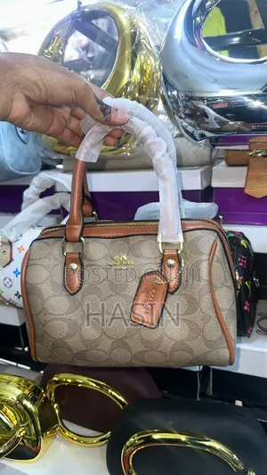 Coach Rowan Satchel Bag – White | Brand New