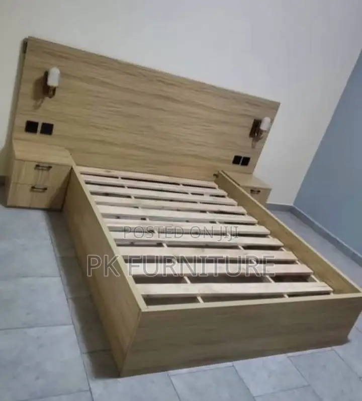 Modern Wooden Bed Frame