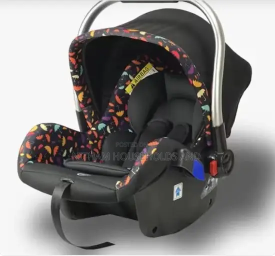 Infant Baby Car Seat/ Baby Carrier Cot – With Head Cushion(Big Size)
