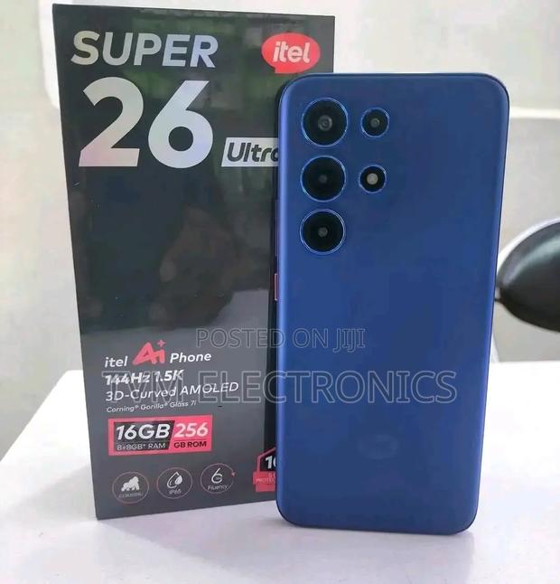 New Itel S26 Ultra 256 GB Silver - thumbnail 2