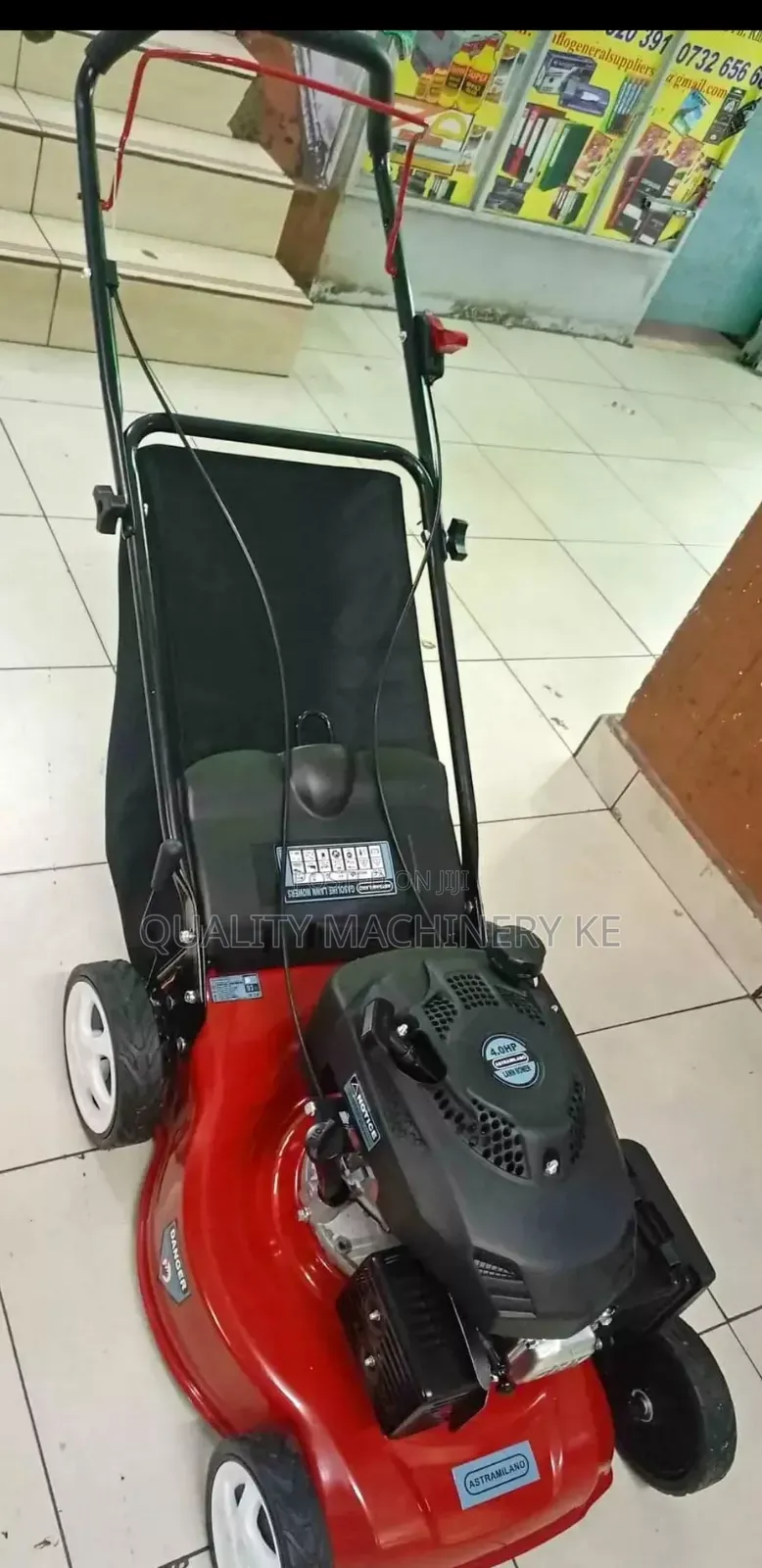 High-standard Gasoline Lawn Mower 18" Loncin 196cc