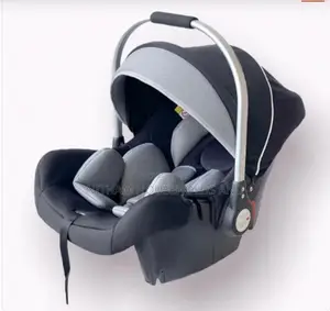 Infant Car Seat Carrier With Canopy Safety Harness
