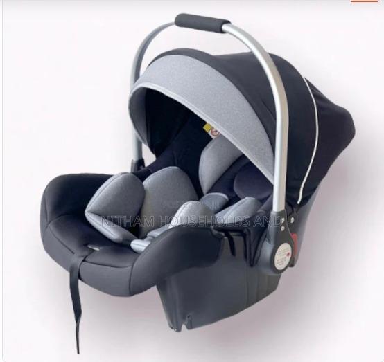 Infant Car Seat Carrier With Canopy Safety Harness - thumbnail 2