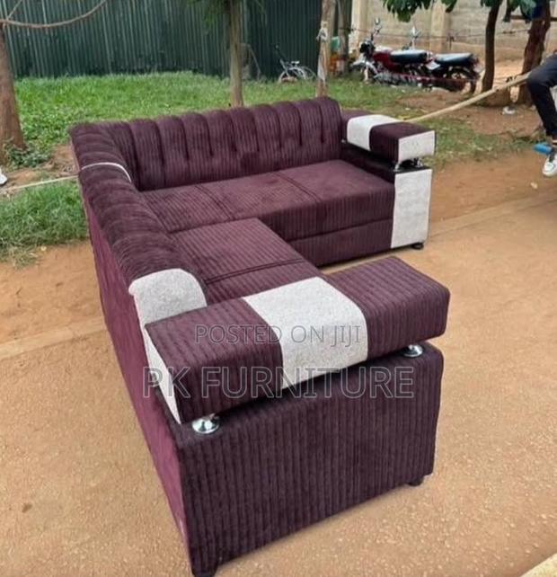 Modern L-Shaped Sectional Sofa