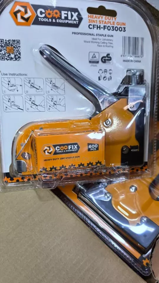 Vversatile Coofix Staple Gun 3in1 With 600pcs Staple Pins