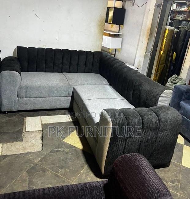 Modern L-Shaped Sectional Sofa