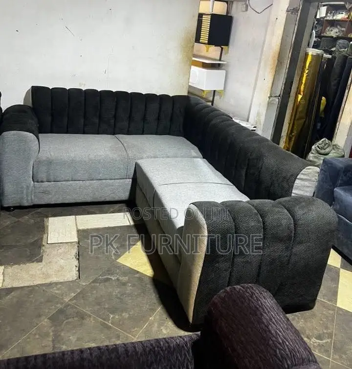 Modern L-Shaped Sectional Sofa