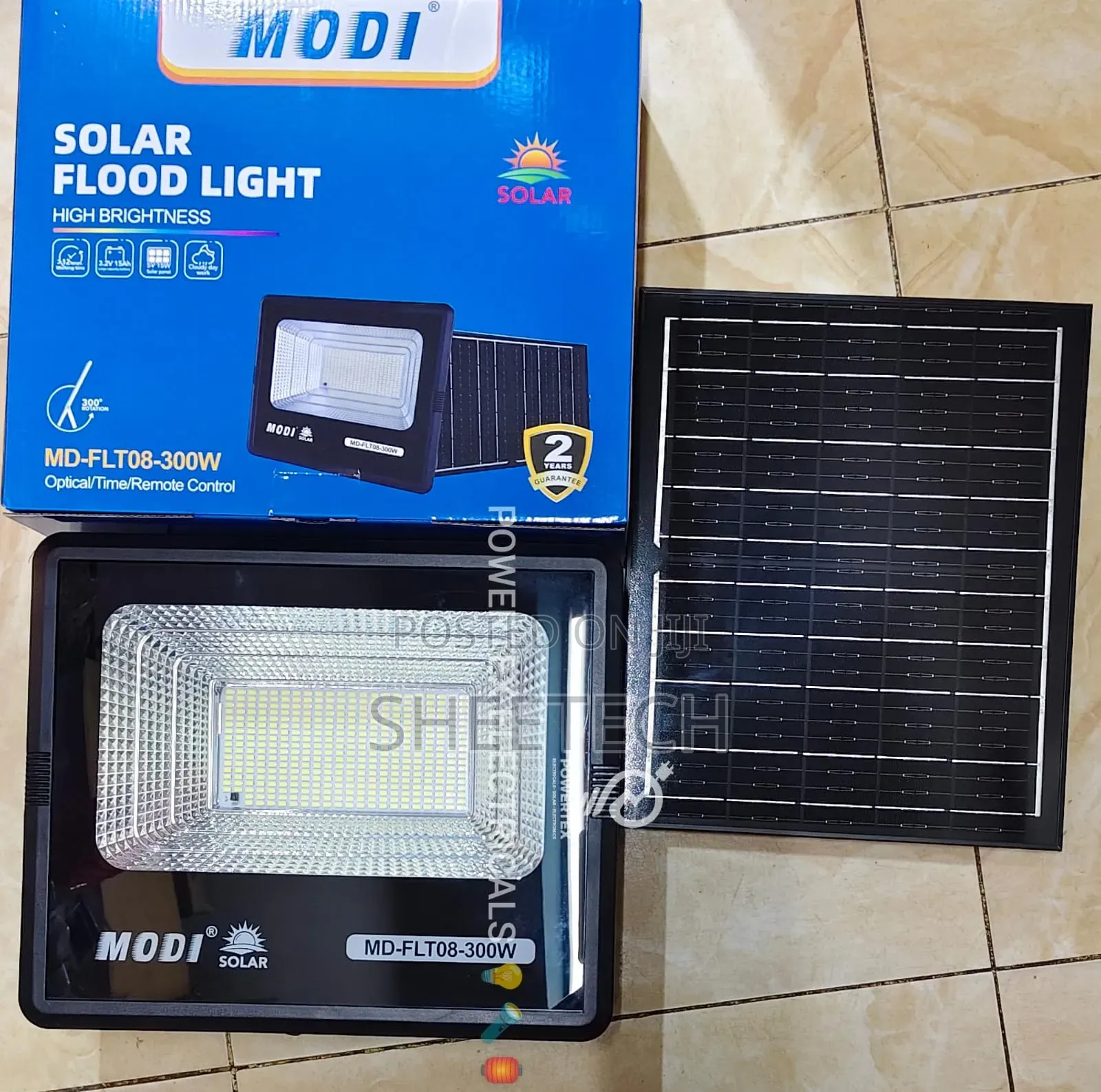 300w Outdoor Solar Floodlight