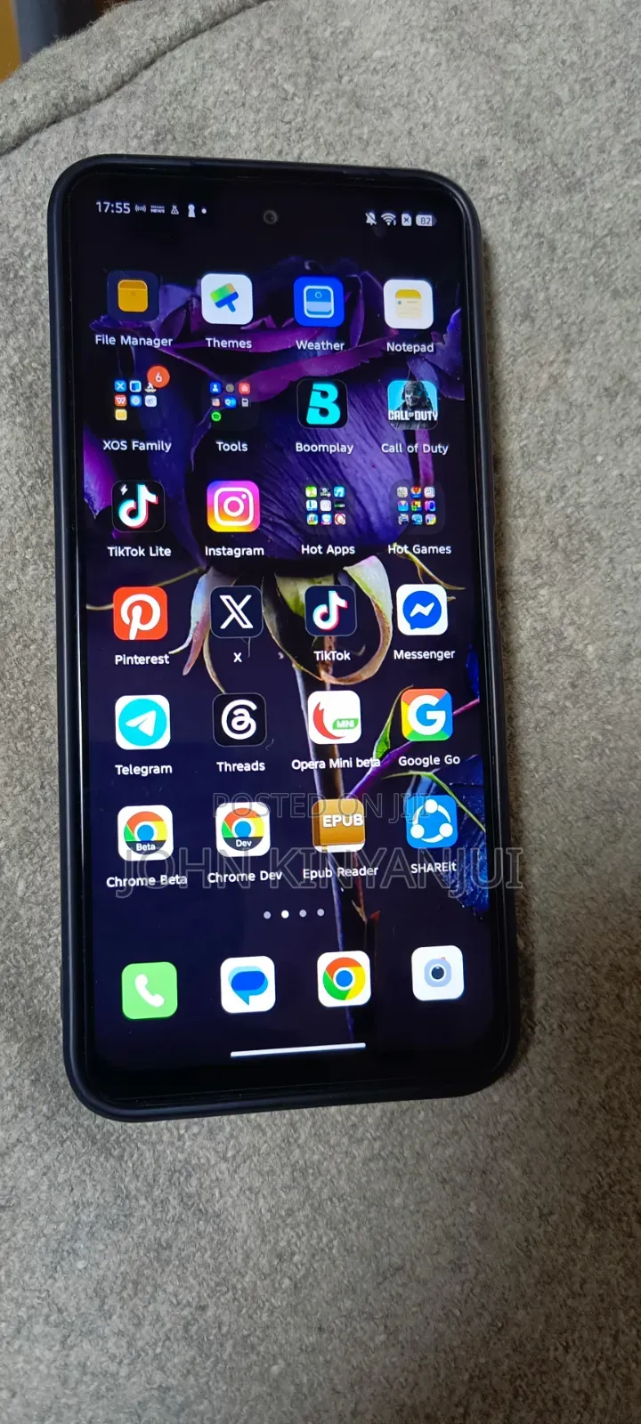 Infinix Hot 60i 256 GB Black