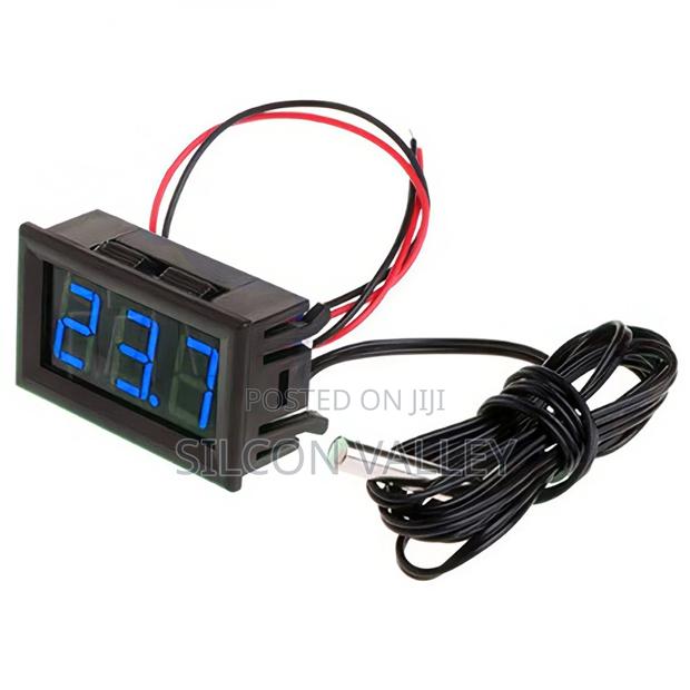 Digital Thermometer Temperature Monitoring Panel Meter With Probe - thumbnail 2