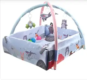 5 in 1 Activity Gym Playmat Ball Pit With 30 Colorful Balls