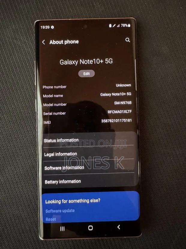 Samsung Galaxy Note 10 Plus 5G 512 GB Black - thumbnail 4