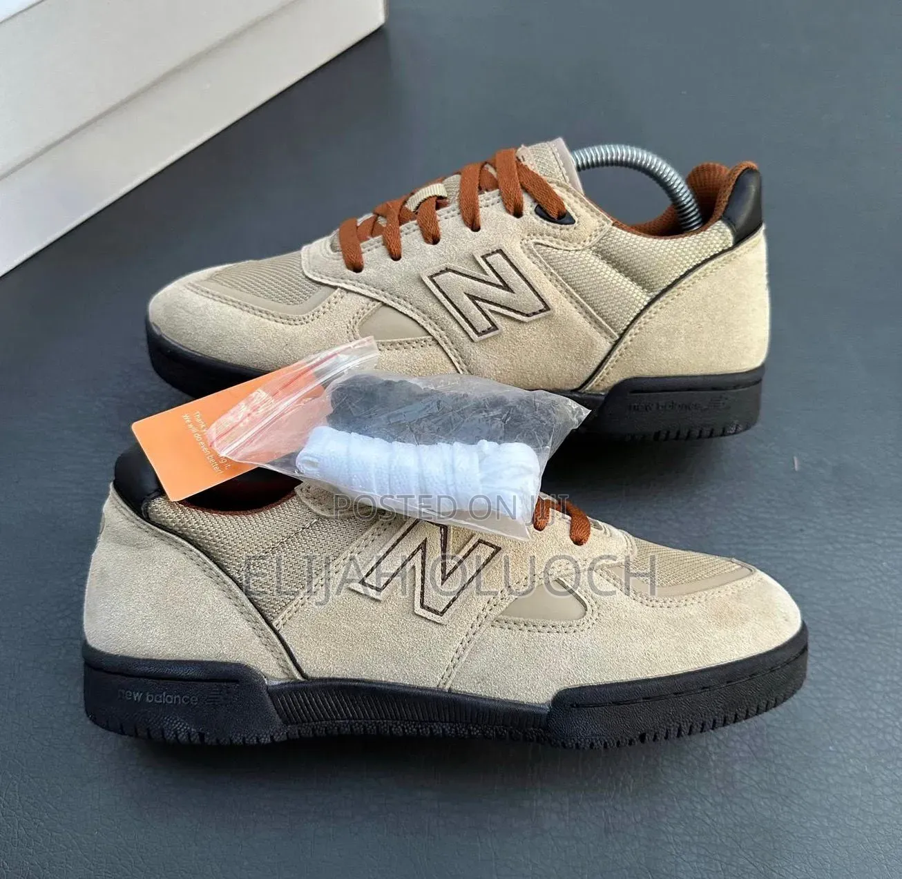New Balance Numeric 600“ Tan Black “
Quality Leather