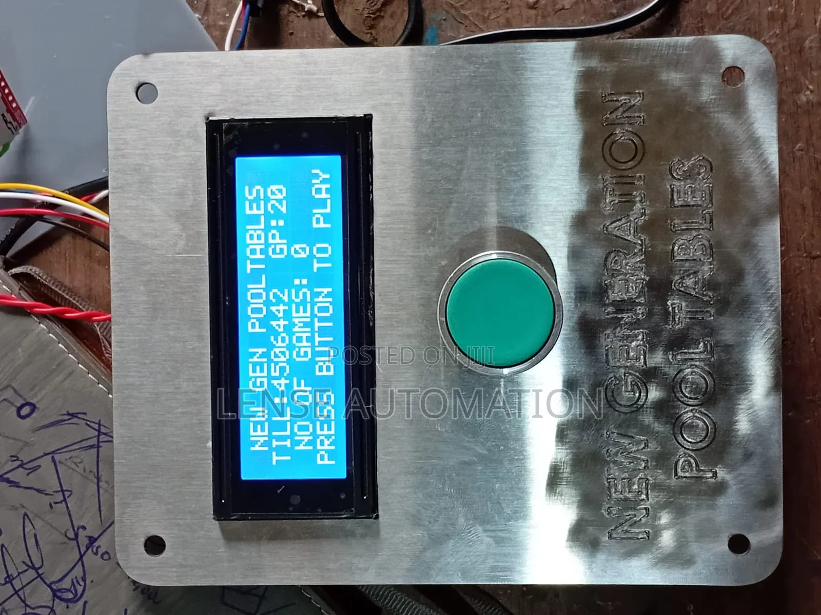 PLC for Atms and Pool Tables