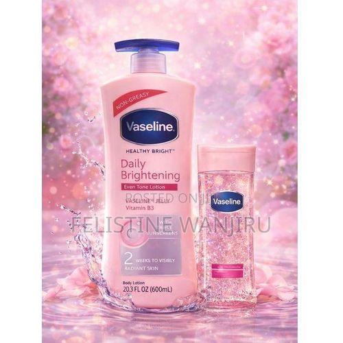 Vaseline Daily Brightening Even Tone Lotion + Vitamin B3 Body Oil