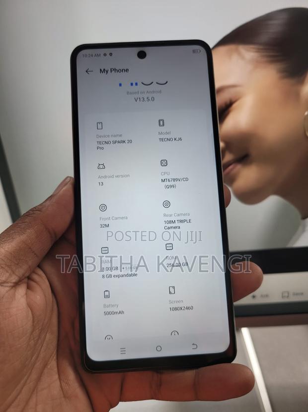 Tecno Spark 20 Pro 256 GB Rose Gold - thumbnail 3