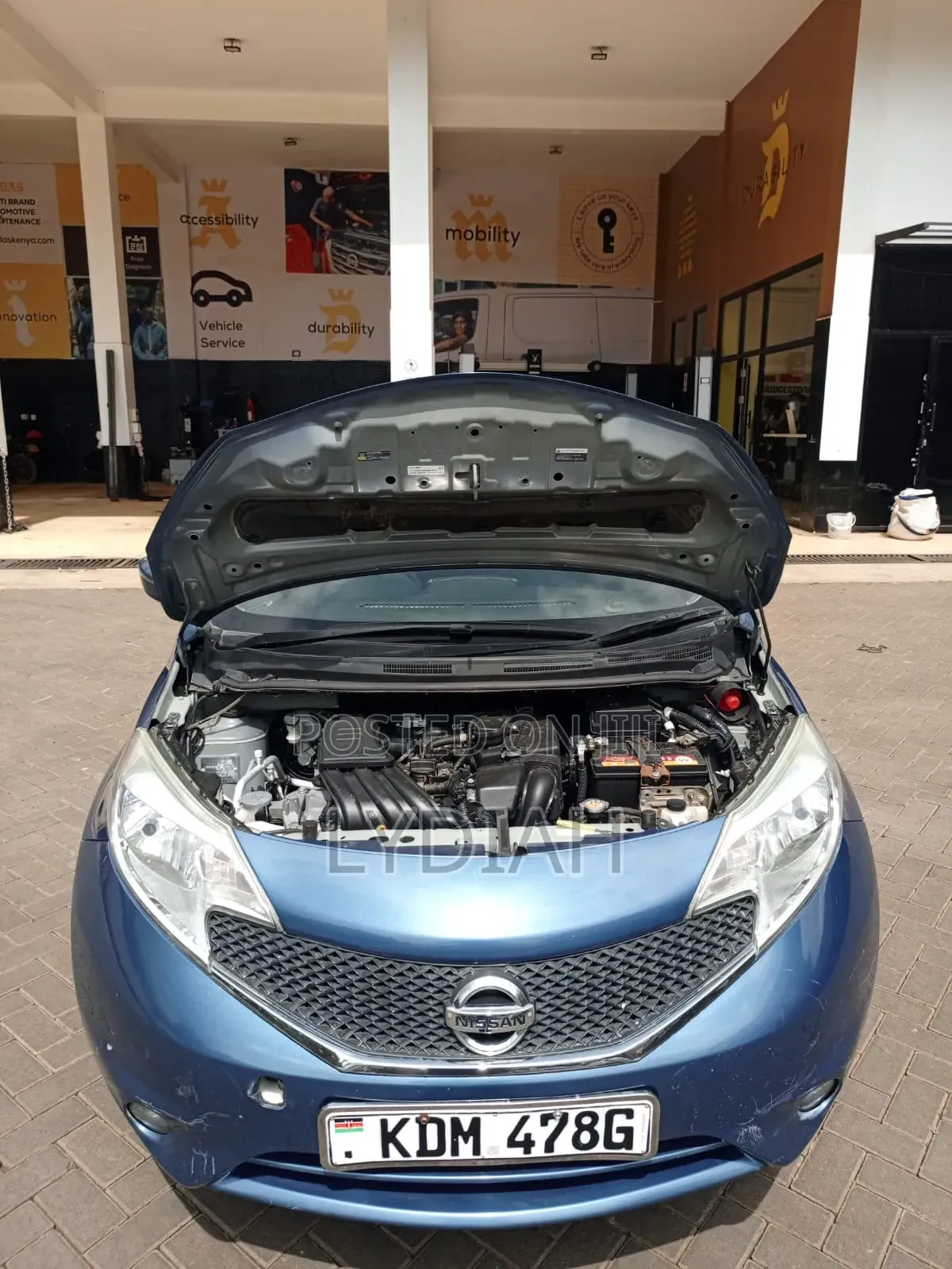 Nissan Note 2016 Blue