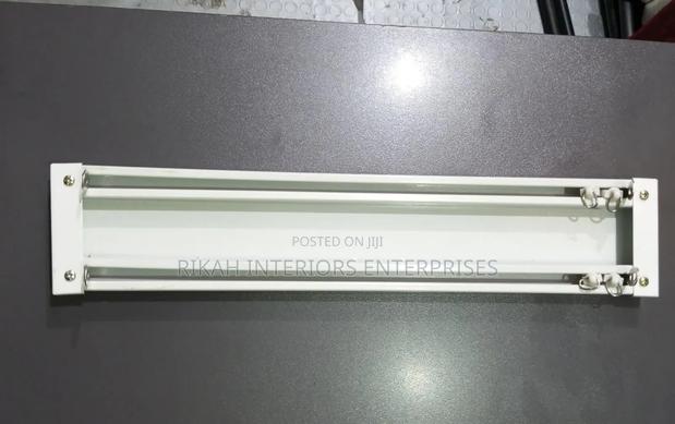 Twin Aluminium Curtain Rails Double Rails Environmental Friendly