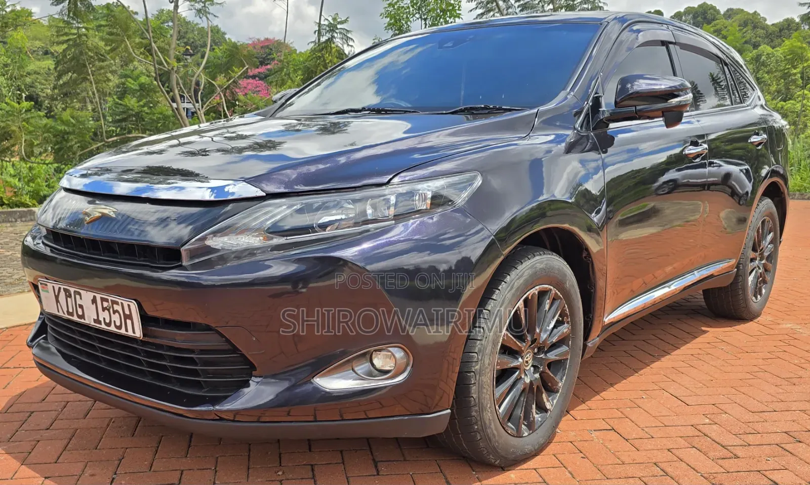 Toyota Harrier 2014 Purple