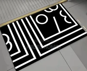 Geometric Pattern Door/Bath Mat