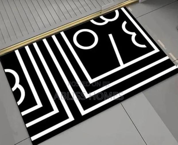 Geometric Pattern Door/Bath Mat