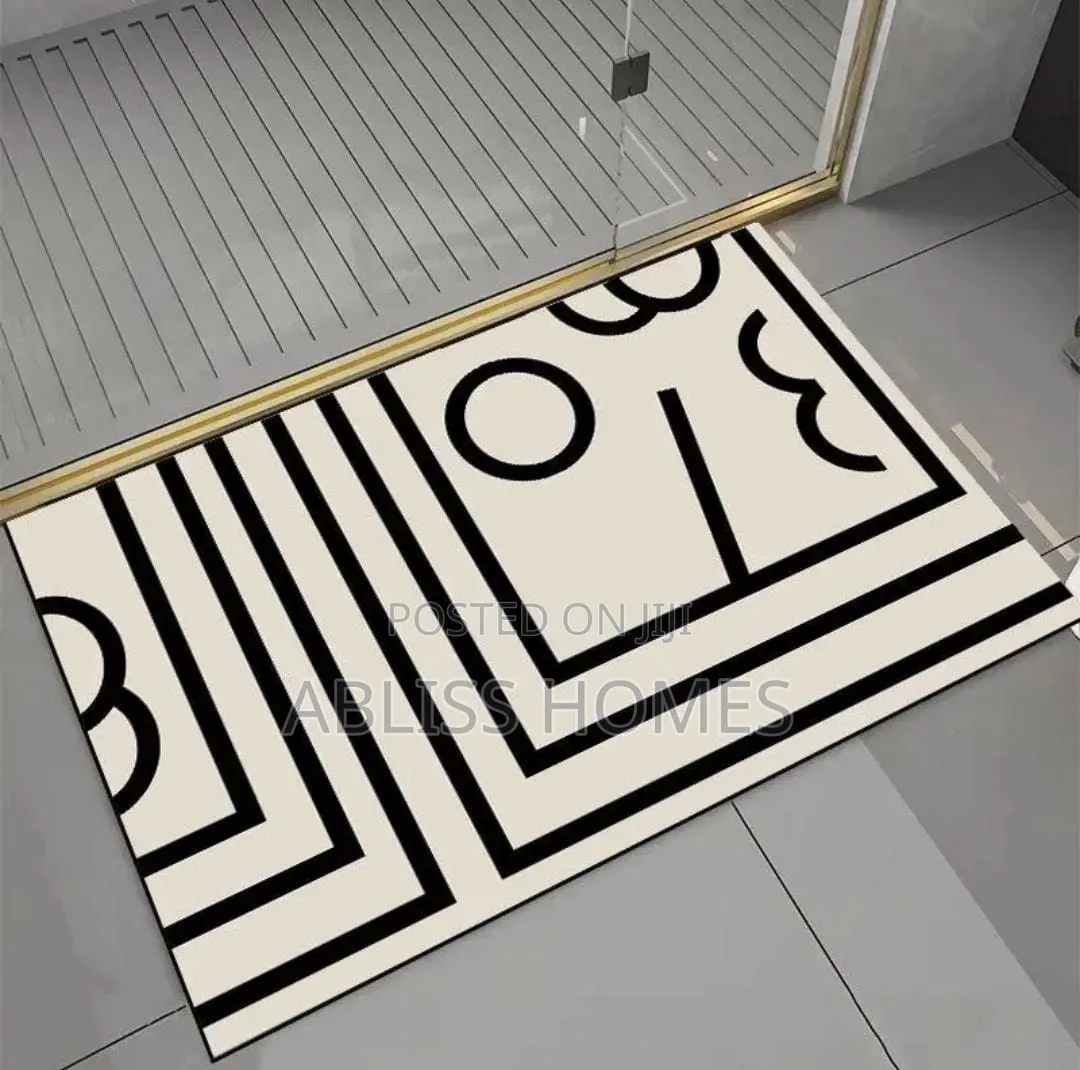 Geometric Pattern Door/Bath Mat