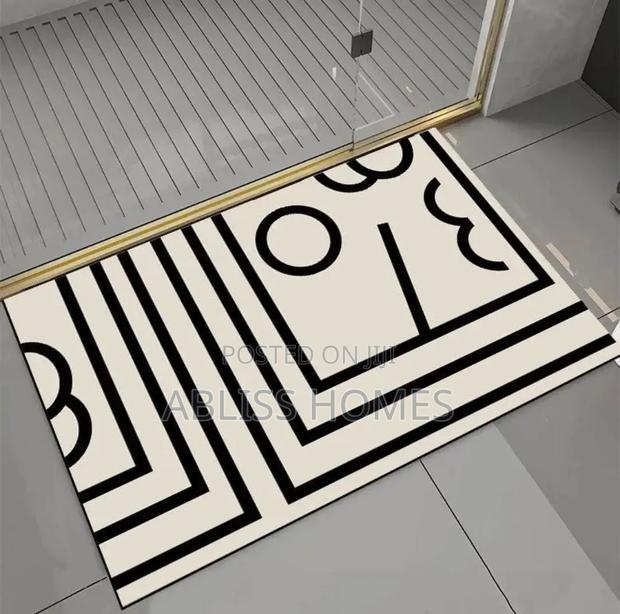 Geometric Pattern Door/Bath Mat - thumbnail 2