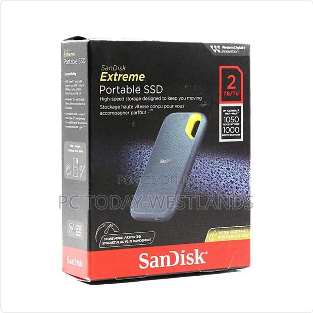 Sandisk External SSD 2tb E61 (With Type-C and Usb 3.2