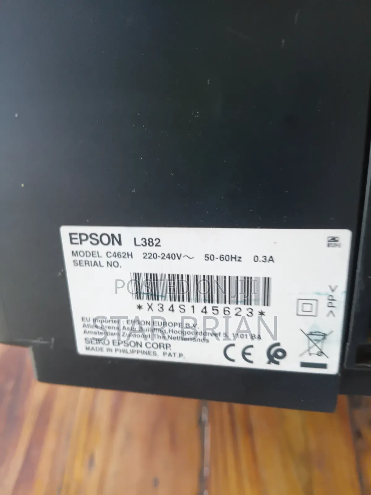 Epson L382 Printer
