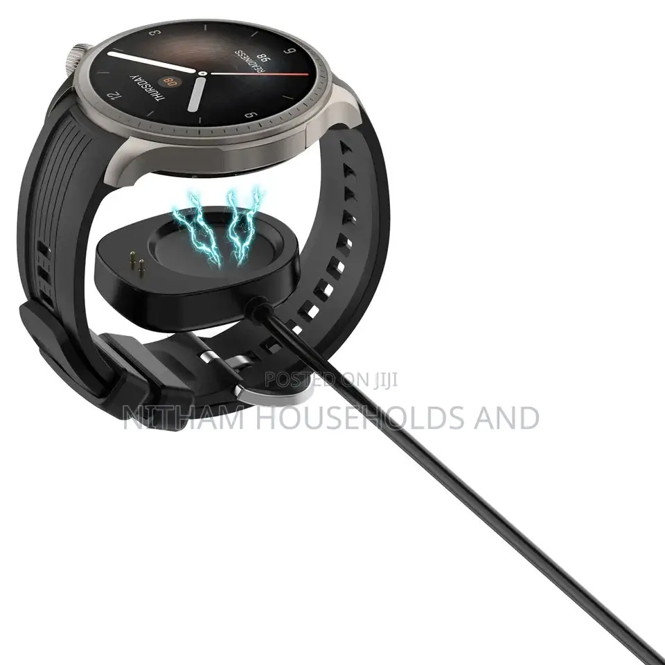Magnetic USB Charging Cable for Amazfit T-Rex 3 Pro Watch Charger