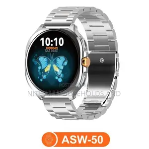 Amaya Smart Watch Lite Asw-50 Amoled Metallic Smart Watch
