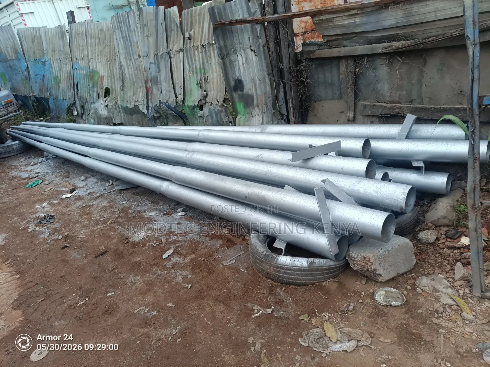 Modtec Street Lighting Solar Posts