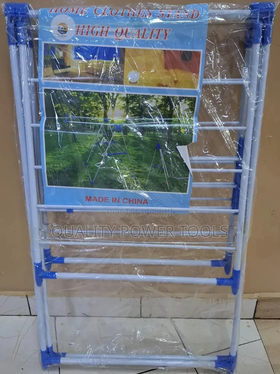 *Foldable Clothes Drying Rack 