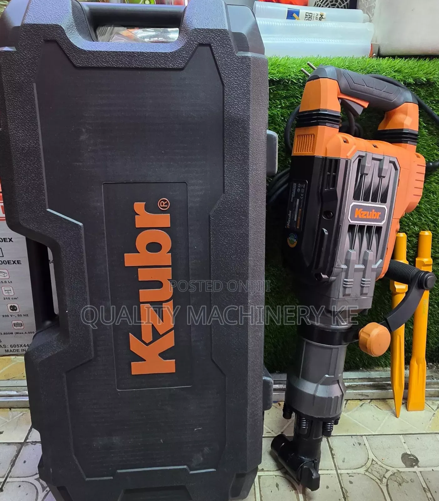 Heavy-Duty Kzubr Demolition Hammer 2800watts