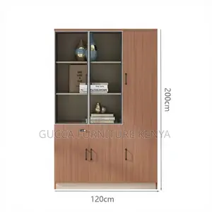Wooden Executive File Cabinet.