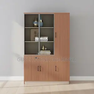 Wooden Executive File Cabinet.
