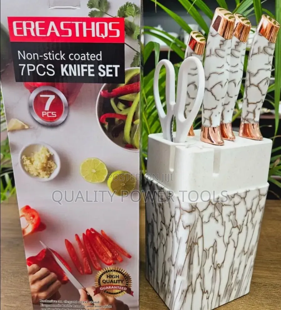 Durable 7 PCS Chef Knife Set – Quality Stainless Steel Kitchen Knives