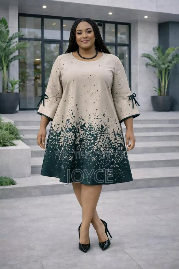 A-Line Dress With Flair Hands
